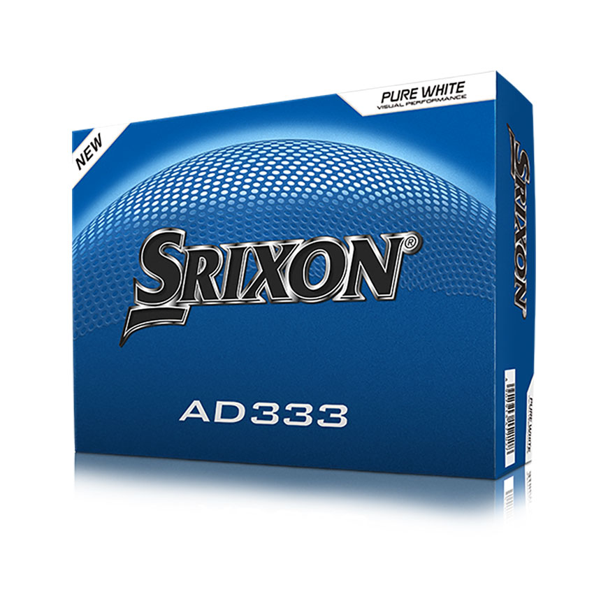 AD333 Golf Balls - Pure White
