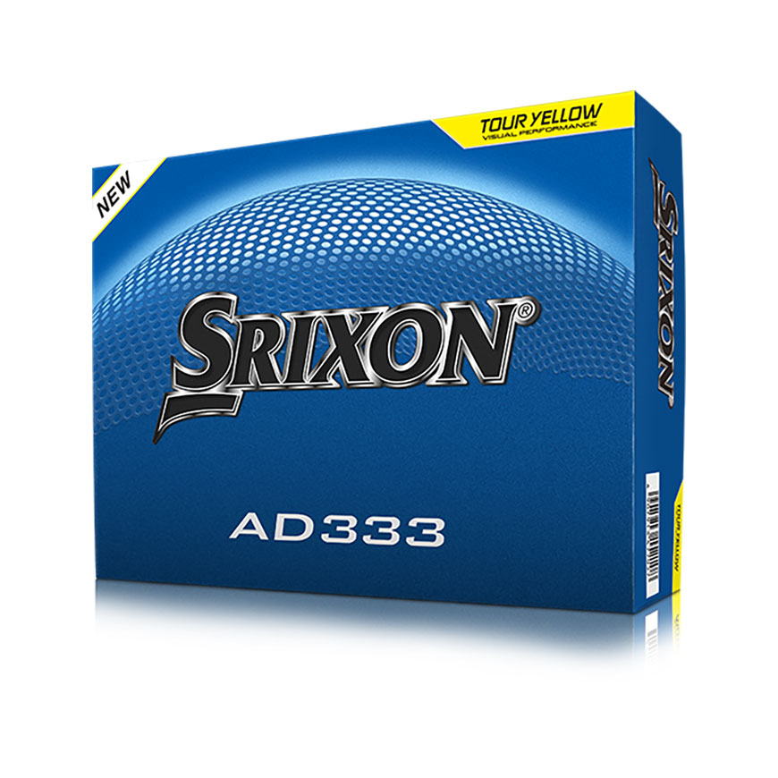AD333 Golf Balls - Tour Yellow