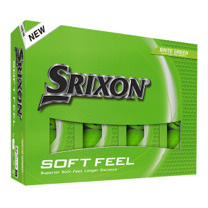 SOFT FEEL BRITE Golf Balls - Brite Green