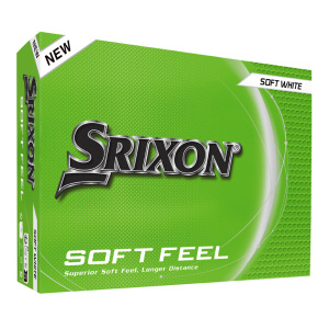SOFT FEEL Golf Balls - Soft White