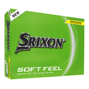 SOFT FEEL Golf Balls - Tour Yellow