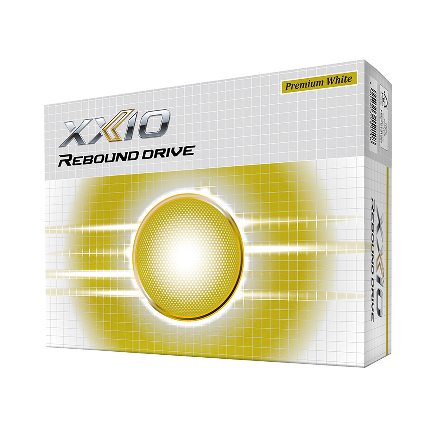 XXIO Rebound Drive Golf Balls – Premium White – Dunlop Srixon 