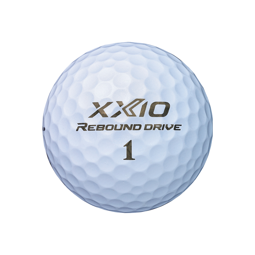 XXIO Rebound Drive Golf Balls – Premium White – Dunlop Srixon