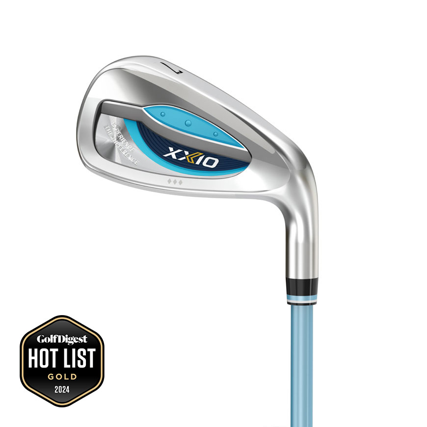 thumbnail interactive-video image 1 of Dunlop XXIO Ladies Right-Handed Iron Set – 8 Clubs (5-PW, AW, SW) Graphite L-Flex 1 of 5