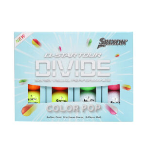 Q-STAR TOUR DIVIDE Golf Balls - Color Pop